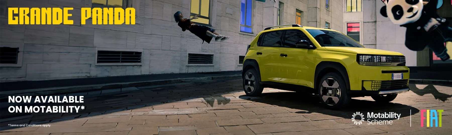 FIAT Grande Panda Hybrid Motability Offer