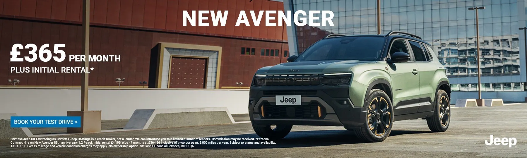 jeep Avenger Leasing Offer