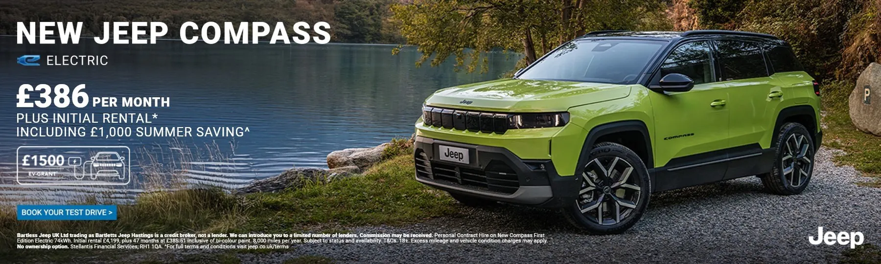 jeep Compass Full Electric New Leasing Offer
