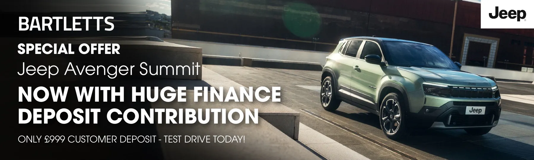 jeep Avenger e hybrid New Car Offer