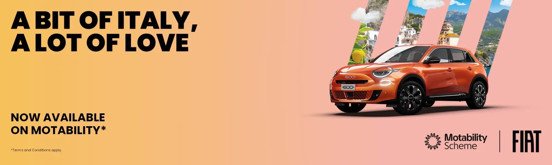 FIAT 600 Motability Offer