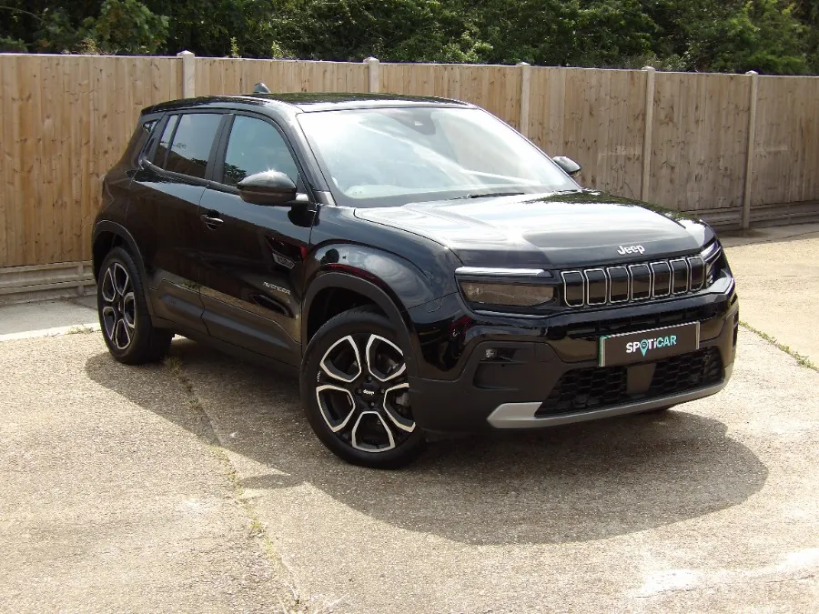 JEEP AVENGER 54KWH E SUMMIT SUV 5DR ELECTRIC AUTO ELECTRIC 156PS AUTOMATIC 11,625 MILES...